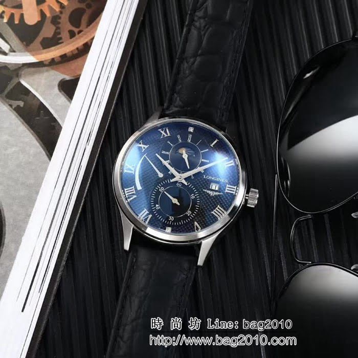 LONGINES浪琴 高級藍寶石 機械男士腕表 WSS1948